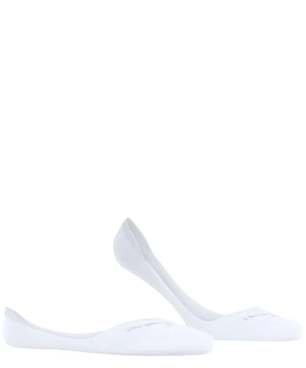 Burlington Carrington heren invisible sokken, wit (white)