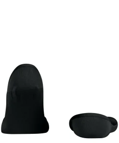 Burlington Carrington heren invisible sokken, zwart (black)
