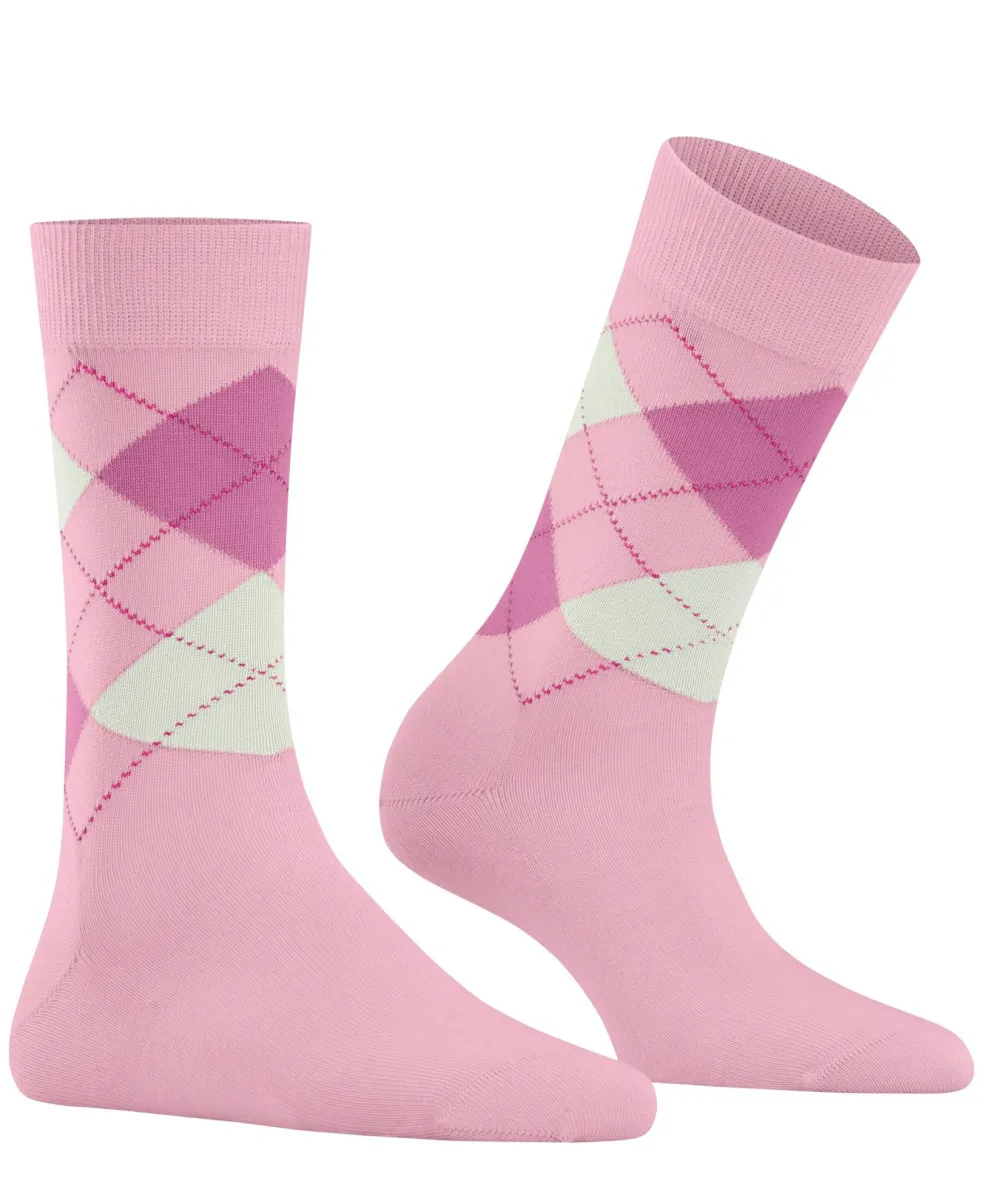 Burlington Covent Garden damessokken, roze (rose)