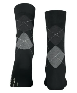 Burlington Covent Garden damessokken, zwart (black)