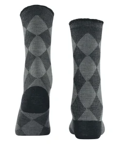 Burlington Dalston damessokken, zwart (black)