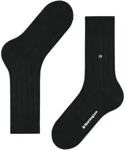 Burlington Dover herensokken, zwart (black)