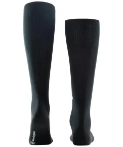 Burlington Dublin heren kniekousen, zwart (black)