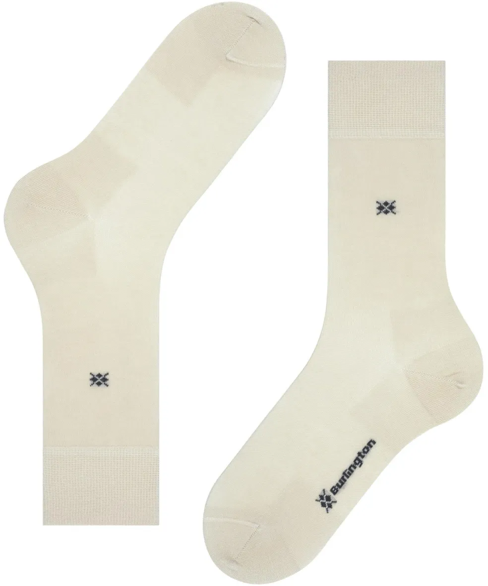 Burlington Dublin herensokken, beige (gravel)