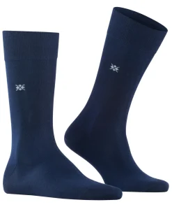 Burlington Dublin herensokken, blauw (marine)