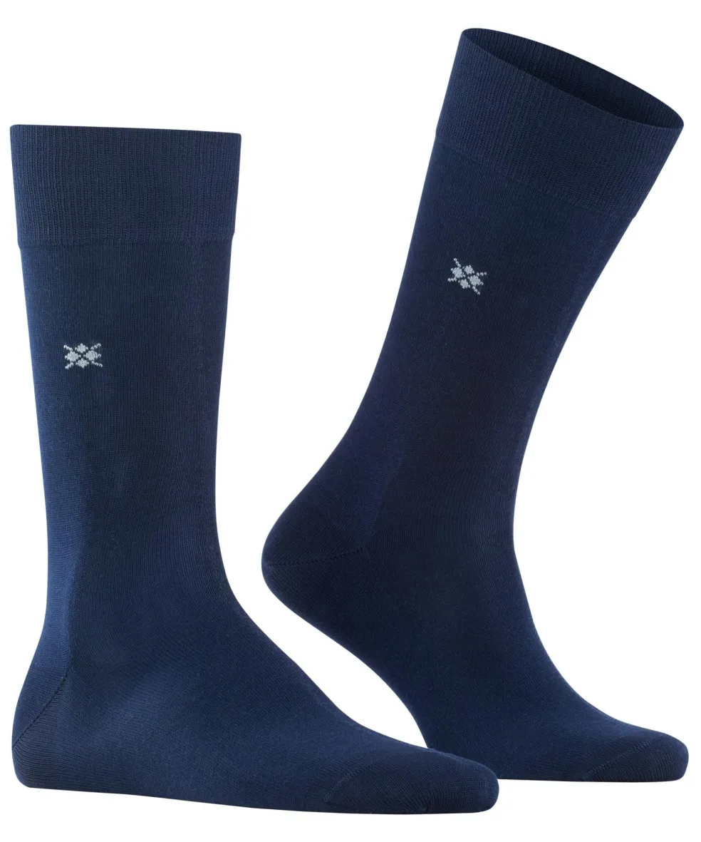 Burlington Dublin herensokken, blauw (marine)