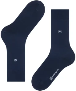 Burlington Dublin herensokken, blauw (marine)