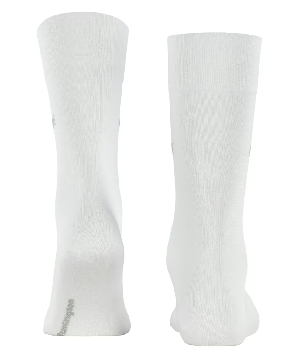 Burlington Dublin herensokken, wit (white)