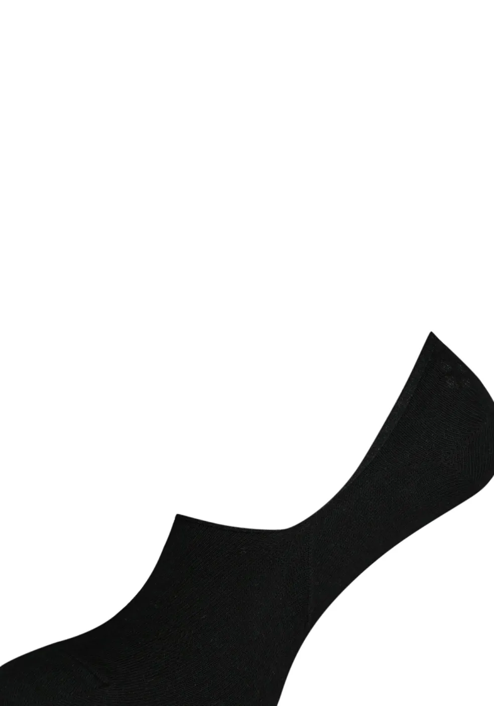 Burlington Everyday dames invisible sokken (2-pack), katoen, zwart