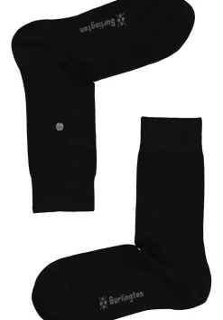 Burlington Everyday damessokken (2-pack), katoen, zwart en geruit