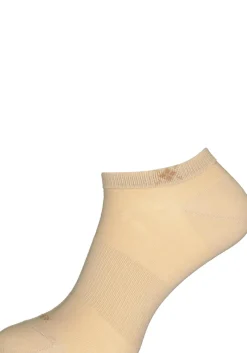 Burlington Everyday heren enkelsokken (2-pack), katoen, beige