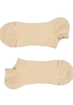 Burlington Everyday heren enkelsokken (2-pack), katoen, beige