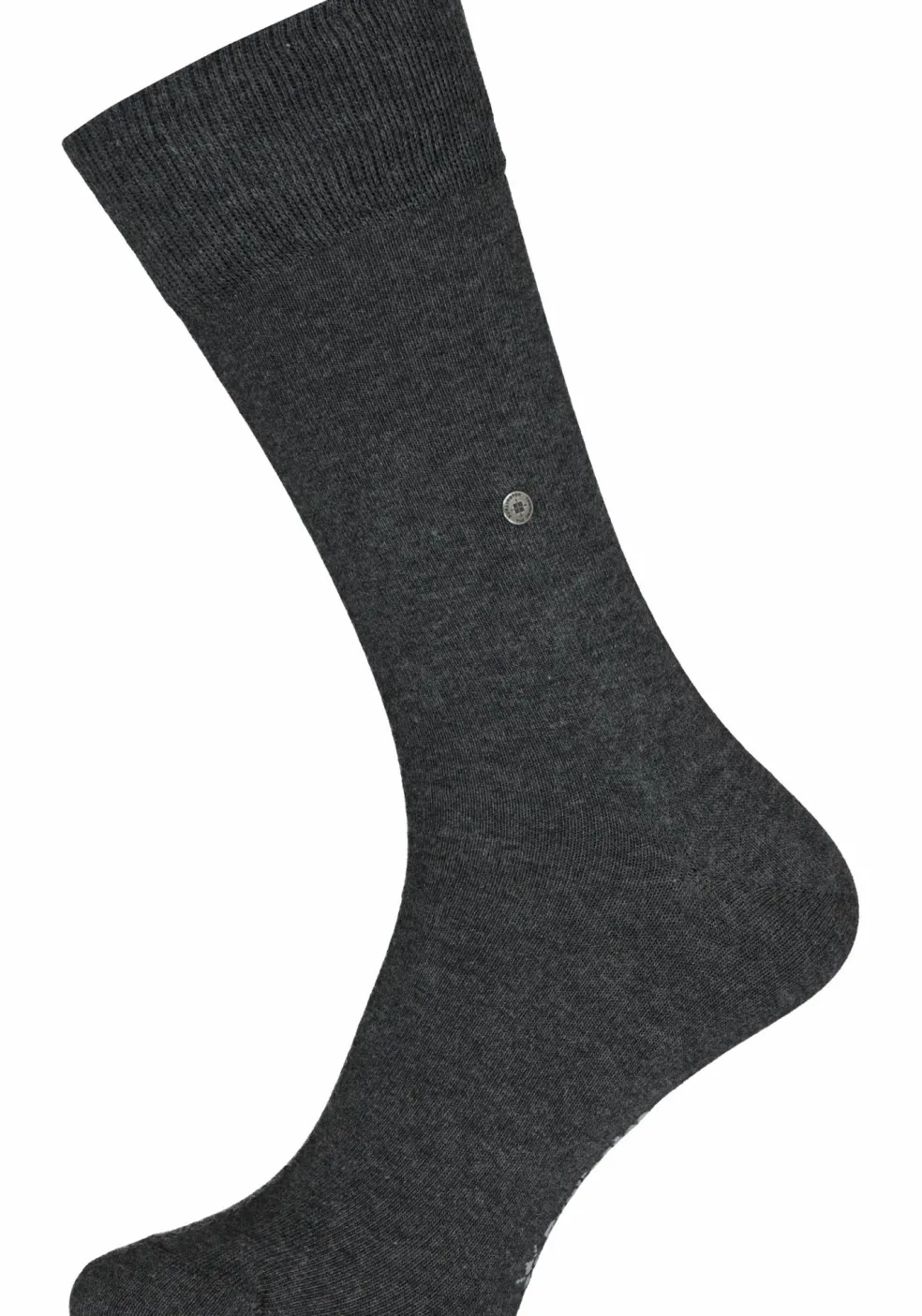 Burlington Everyday herensokken (2-pack), katoen, antraciet uni en geruit