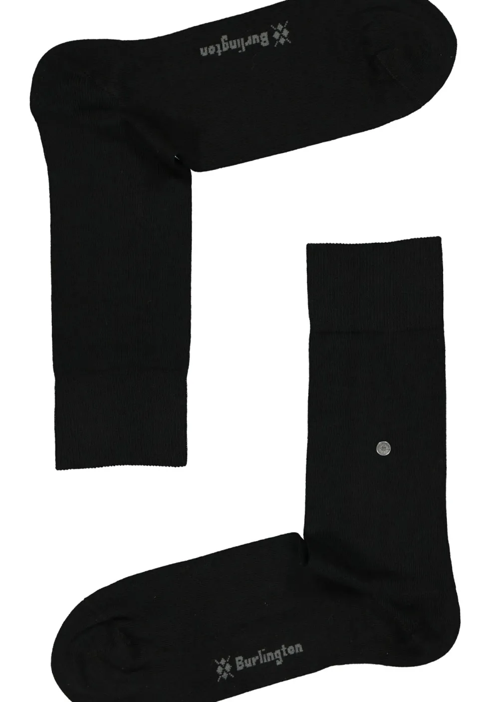 Burlington Everyday herensokken (2-pack), katoen, zwart