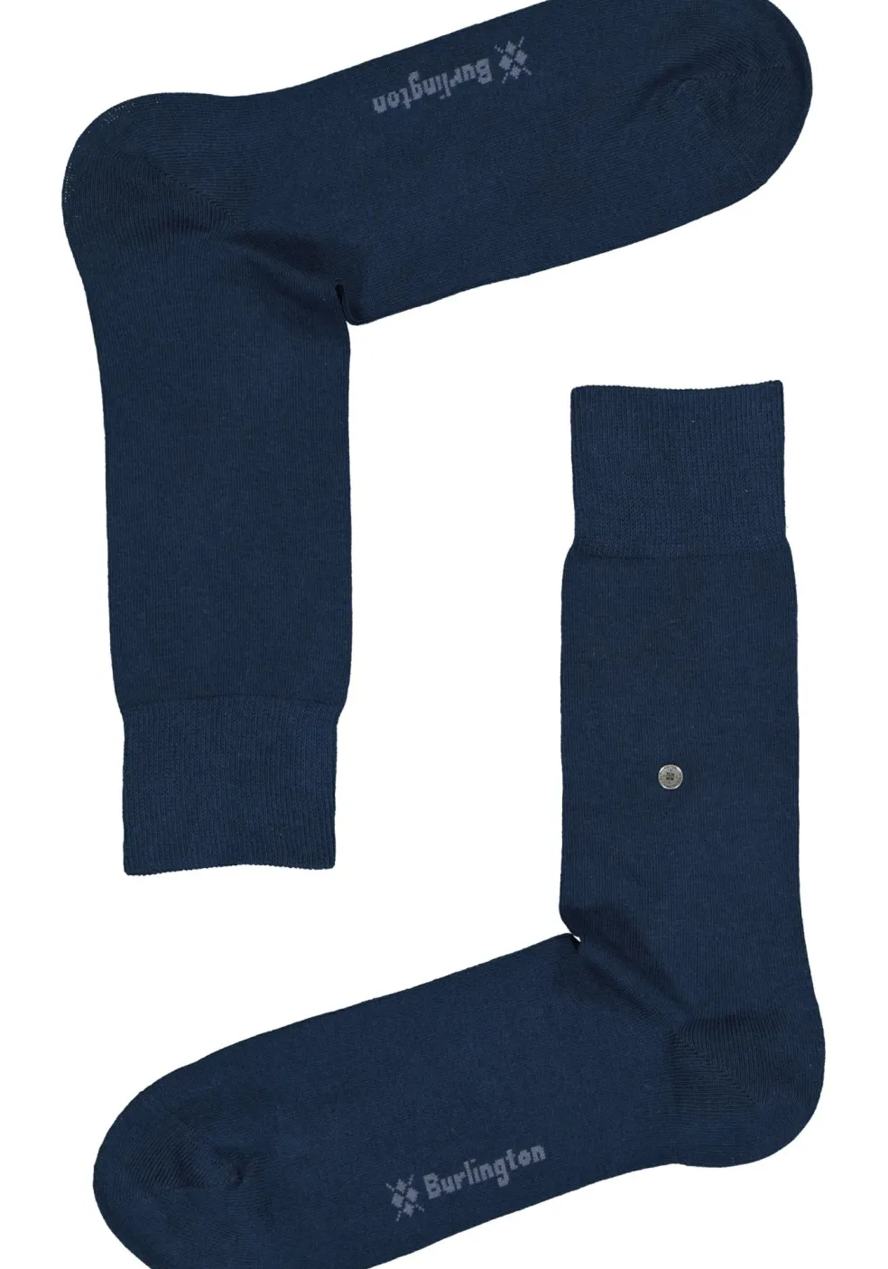 Burlington Everyday herensokken (2-pack), katoen, marine blauw