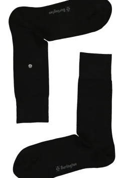 Burlington Everyday herensokken (2-pack), katoen, zwart en geruit