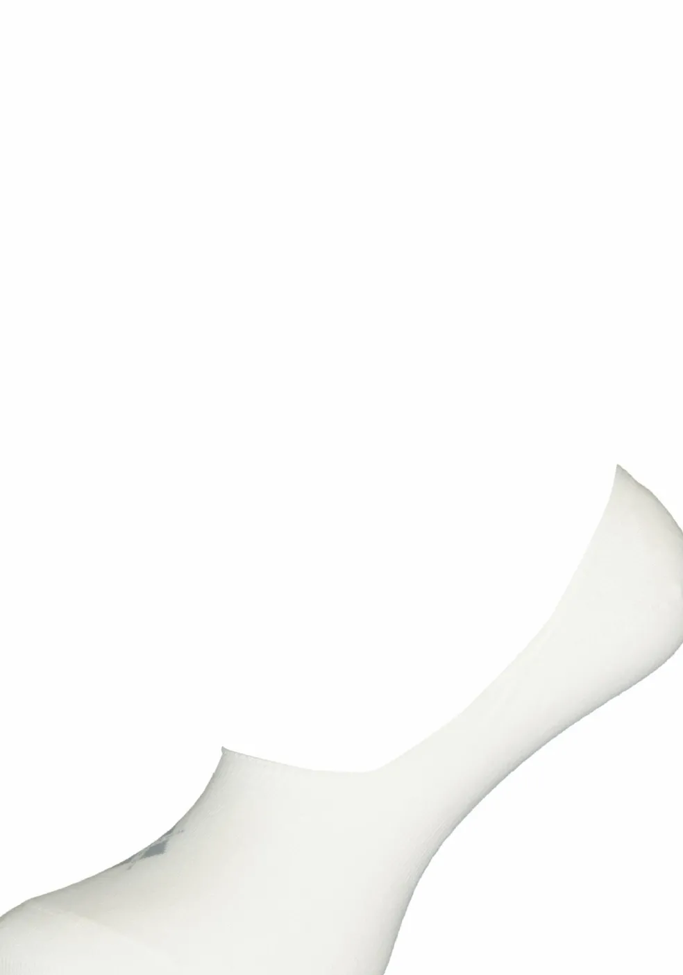 Burlington Everyday invisible herensokken (2-pack), katoen, wit