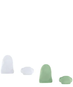 Burlington Everyday 2-Pack dames invisible sokken, groen (quiet green)