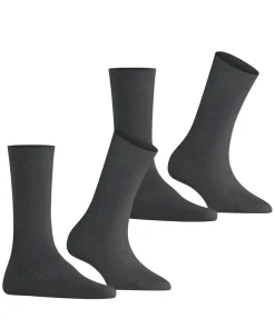 Burlington Everyday 2-Pack damessokken, grijs (anthra.mel)