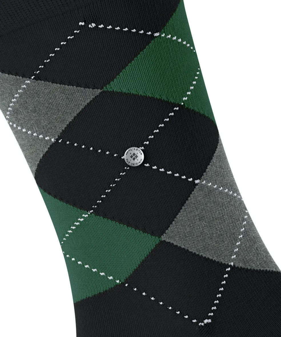 Burlington King herensokken, zwart (black)