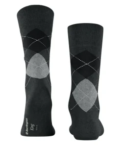 Burlington King herensokken, grijs (new grey)