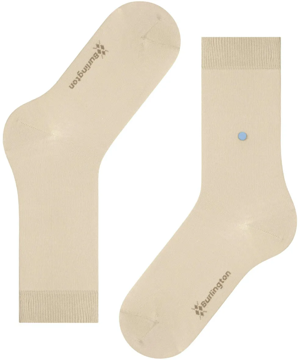 Burlington Lady damessokken, beige (cream)