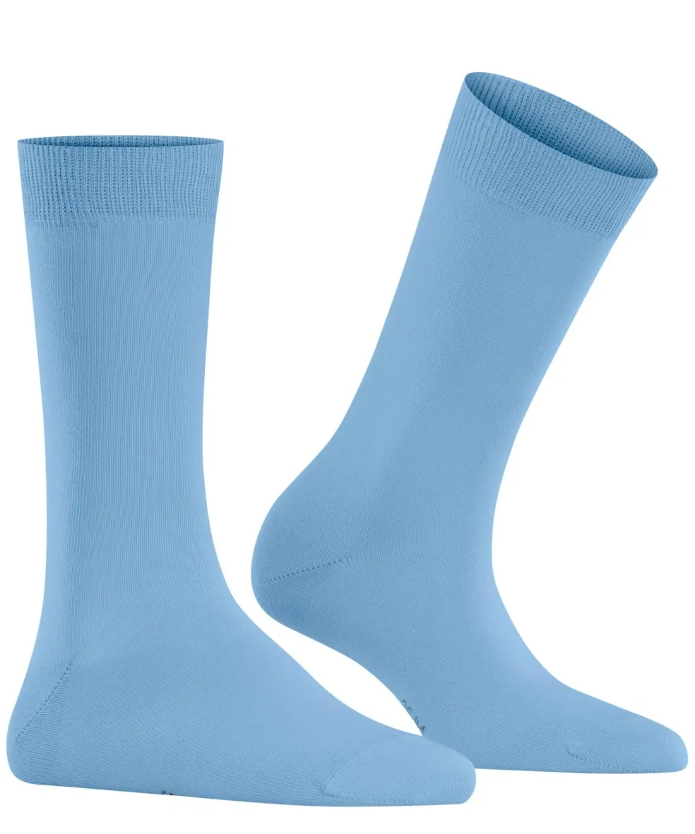 Burlington Lady damessokken, blauw (light blue)