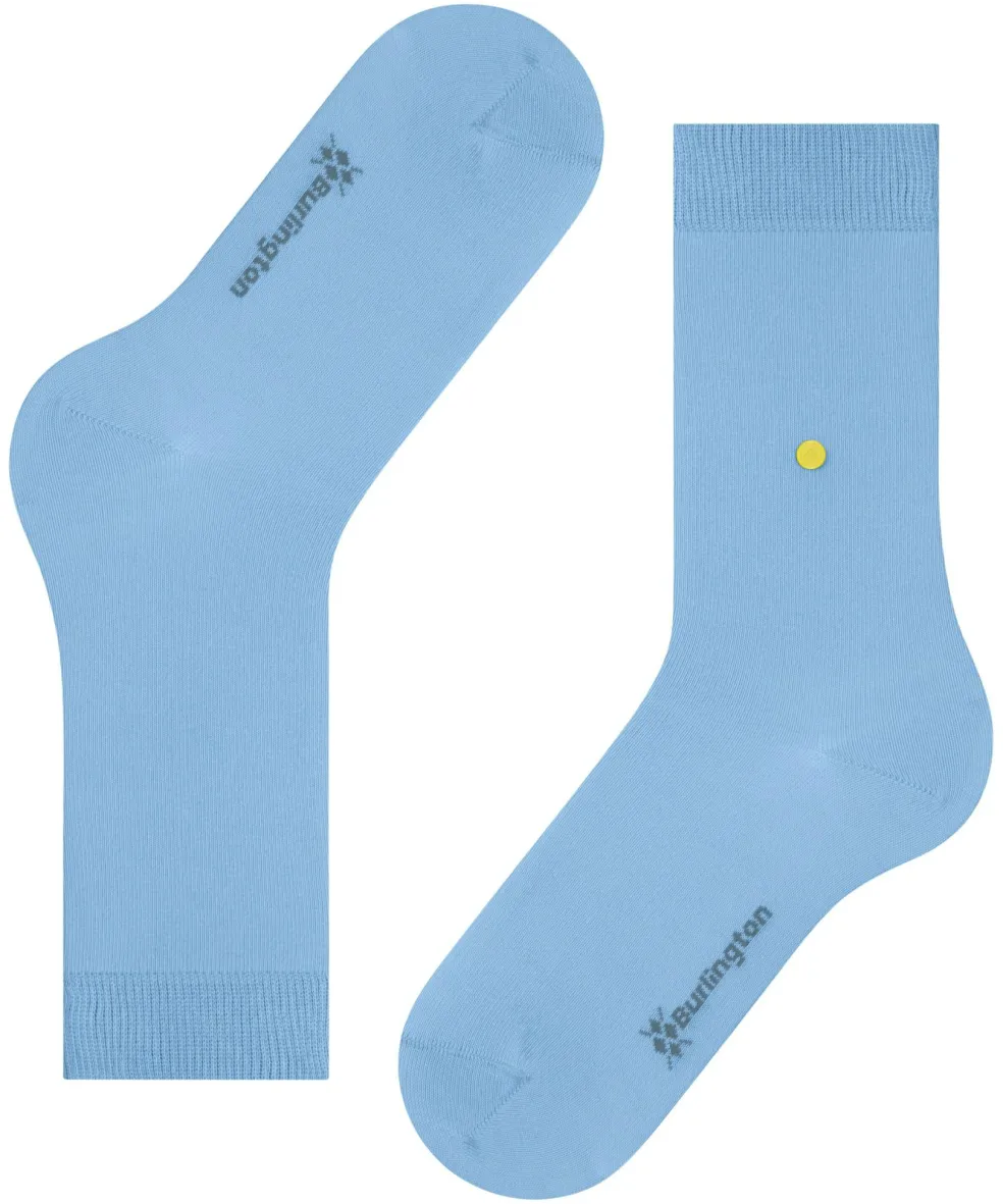 Burlington Lady damessokken, blauw (light blue)