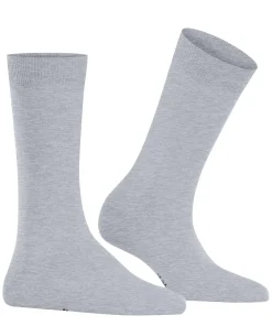 Burlington Lady damessokken, blauw (arctic mel.)