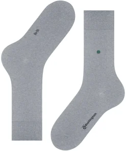 Burlington Lord herensokken, blauw (arctic mel.)