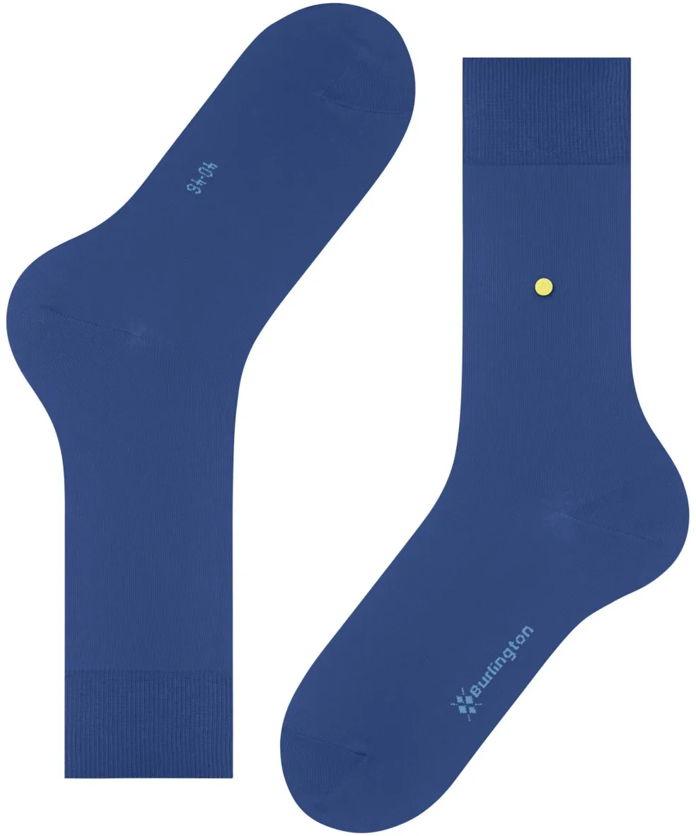 Burlington Lord herensokken, blauw (deep blue)