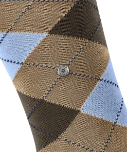 Burlington Manchester heren kniekousen, beige (beige)