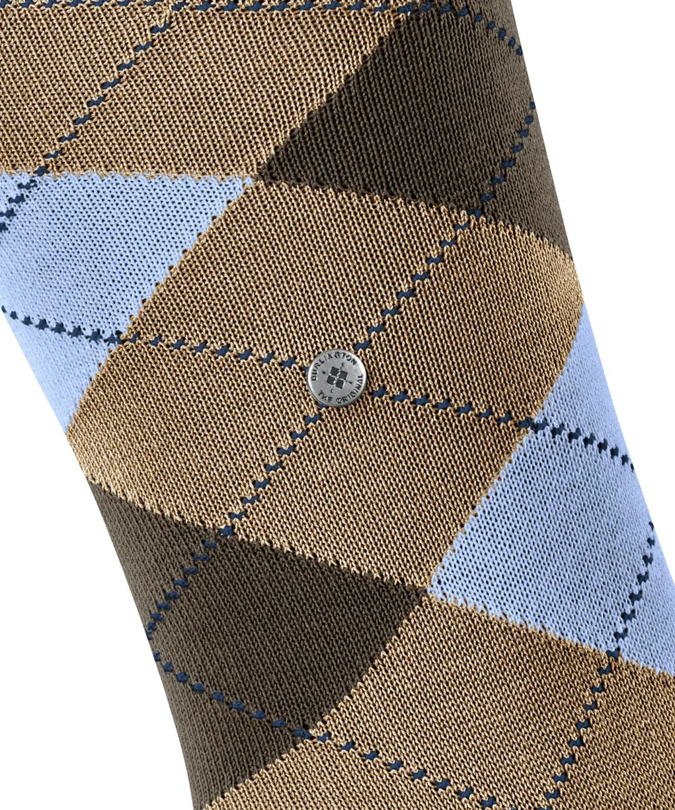 Burlington Manchester heren kniekousen, beige (beige)