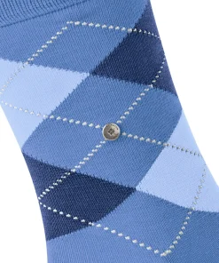 Burlington Manchester herensokken, turquoise (turquoise)