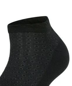 Burlington Montrose dames sneakersokken, zwart (black)
