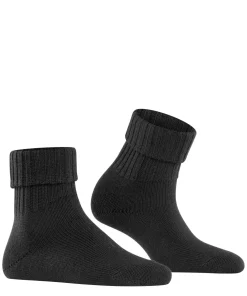 Burlington Plymouth damessokken, zwart (black)