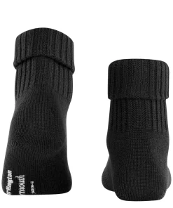 Burlington Plymouth damessokken, zwart (black)