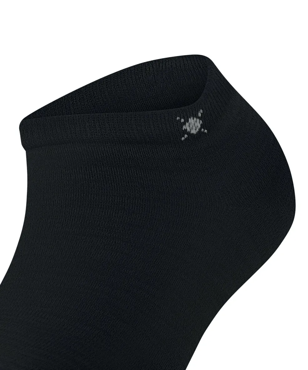 Burlington Soho Vibes dames sneakersokken, zwart (black)