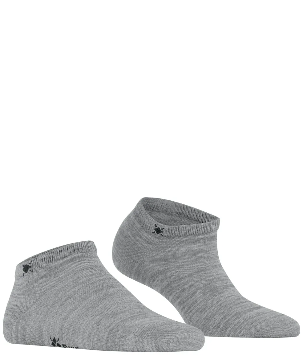 Burlington Soho Vibes dames sneakersokken, grijs (light grey)