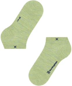 Burlington Soho Vibes dames sneakersokken, groen (peppermint)