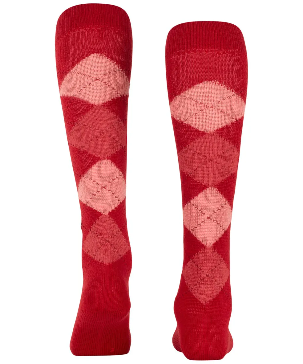 Burlington Whitby dames kniekousen, rood (vermillion red)