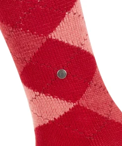 Burlington Whitby dames kniekousen, rood (vermillion red)