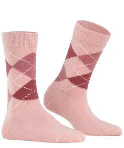 Burlington Whitby damessokken, roze (primrose)