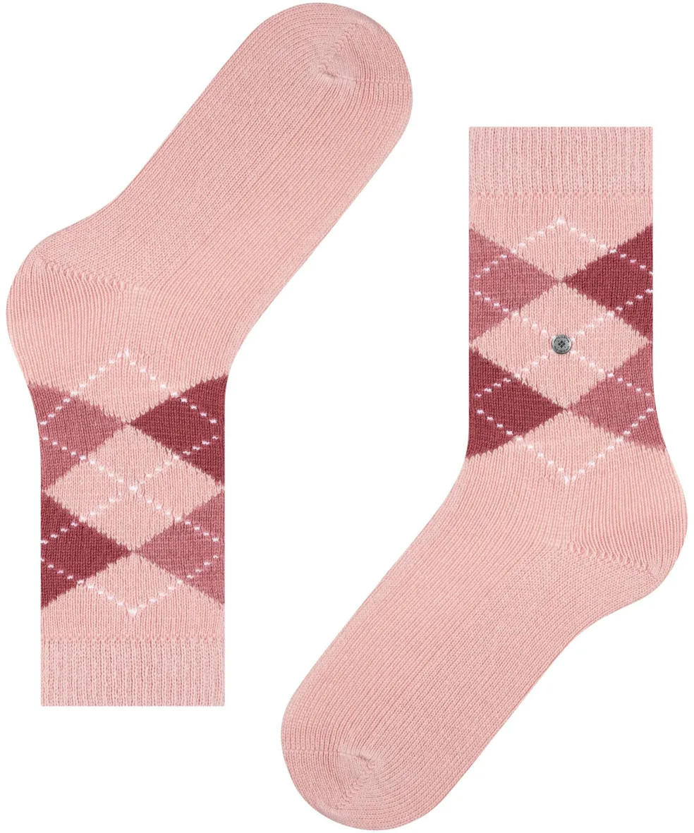 Burlington Whitby damessokken, roze (primrose)