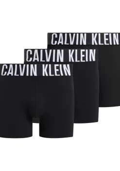 Calvin Klein Boxer Briefs (3-pack), heren boxers extra lang, zwart