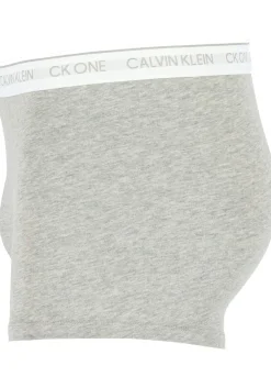 Calvin Klein CK ONE Cotton trunk (1-pack), heren boxer normale lengte, grijs melange