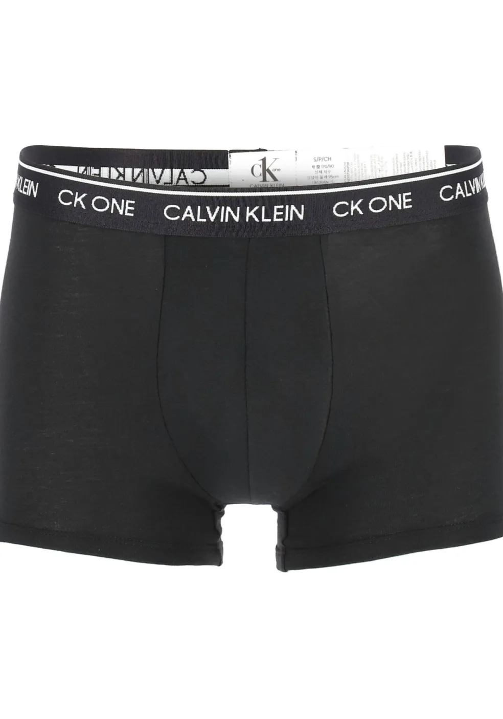 Calvin Klein CK ONE Cotton trunk (1-pack), heren boxer normale lengte, zwart