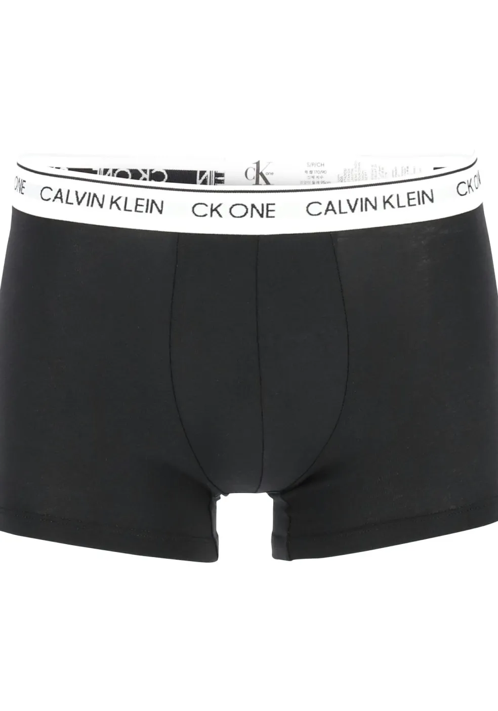 Calvin Klein CK ONE Cotton trunk (2-pack), heren boxer normale lengte, zwart