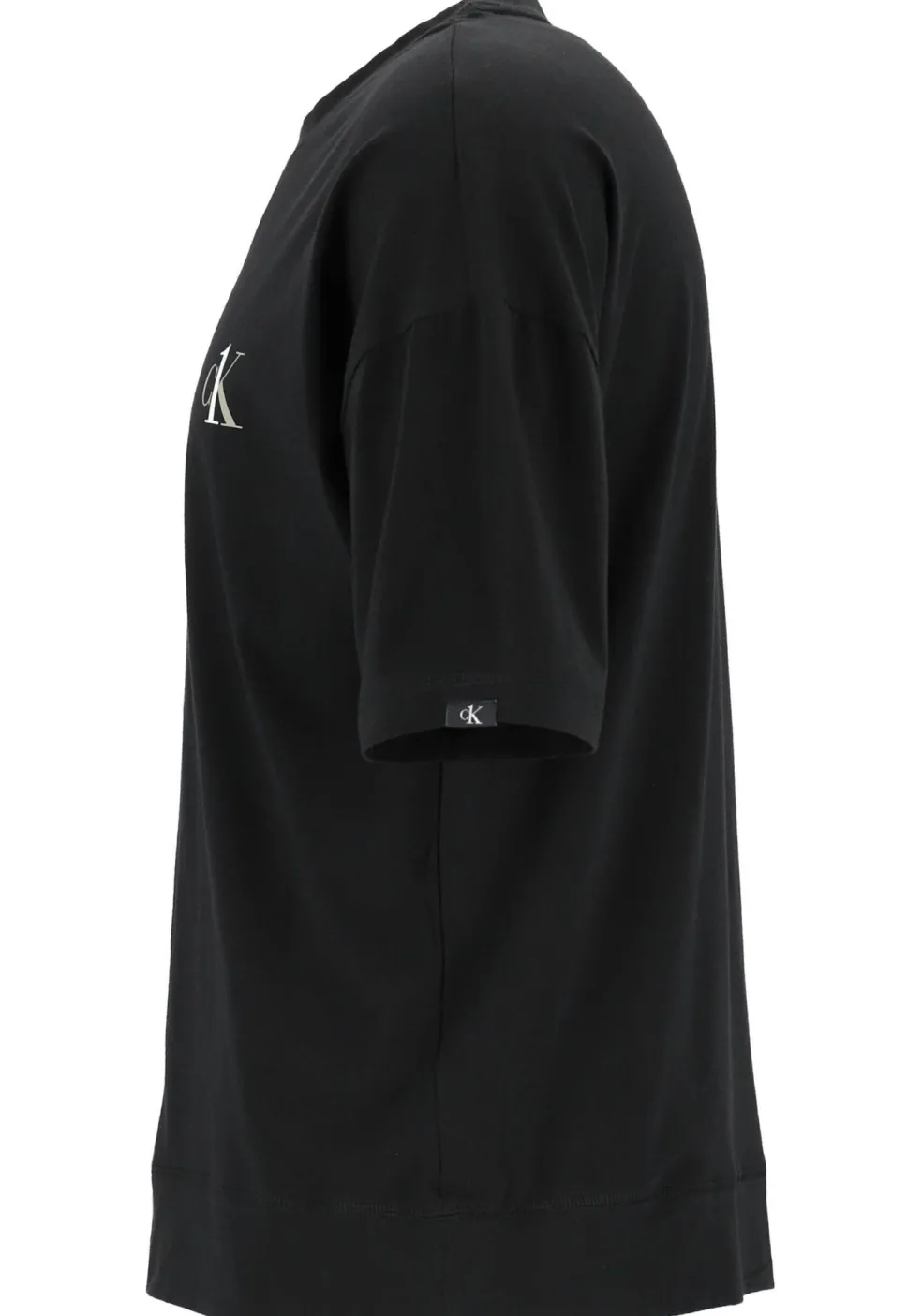 Calvin Klein CK ONE lounge T-shirt, heren lounge T-shirt O-hals, zwart