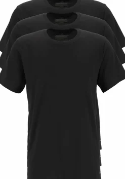 Calvin Klein Cotton Classics crew neck T-shirt (3-pack), heren T-shirts O-hals, zwart